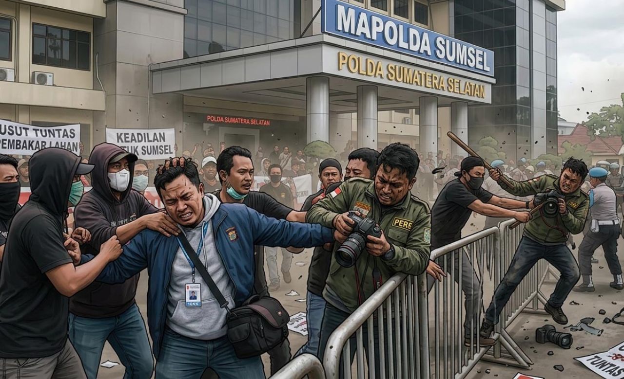 Bawa Kamera Dikejar Massa Baju Hitam: Kapan Kerja Jurnalistik Bebas dari Salam Olahraga?