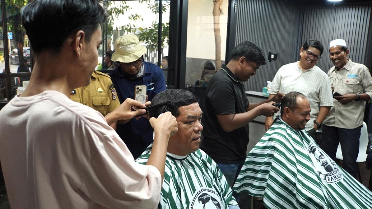 TTL Luncurkan Lamong Cukur, Buka Peluang Kerja bagi Warga Ring 1